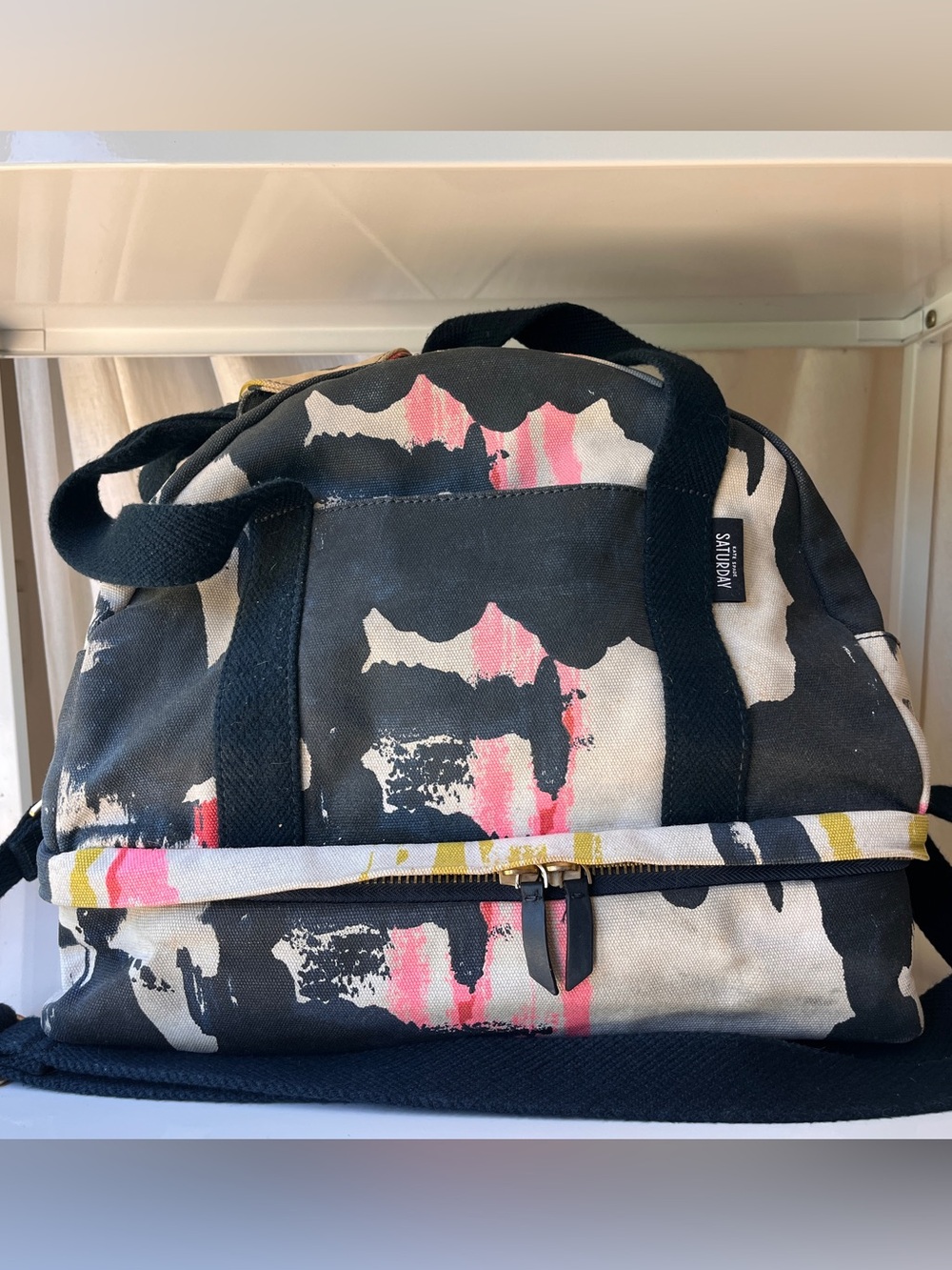 Kate Spade Saturday Canvas Weekender / Overnight Duffel